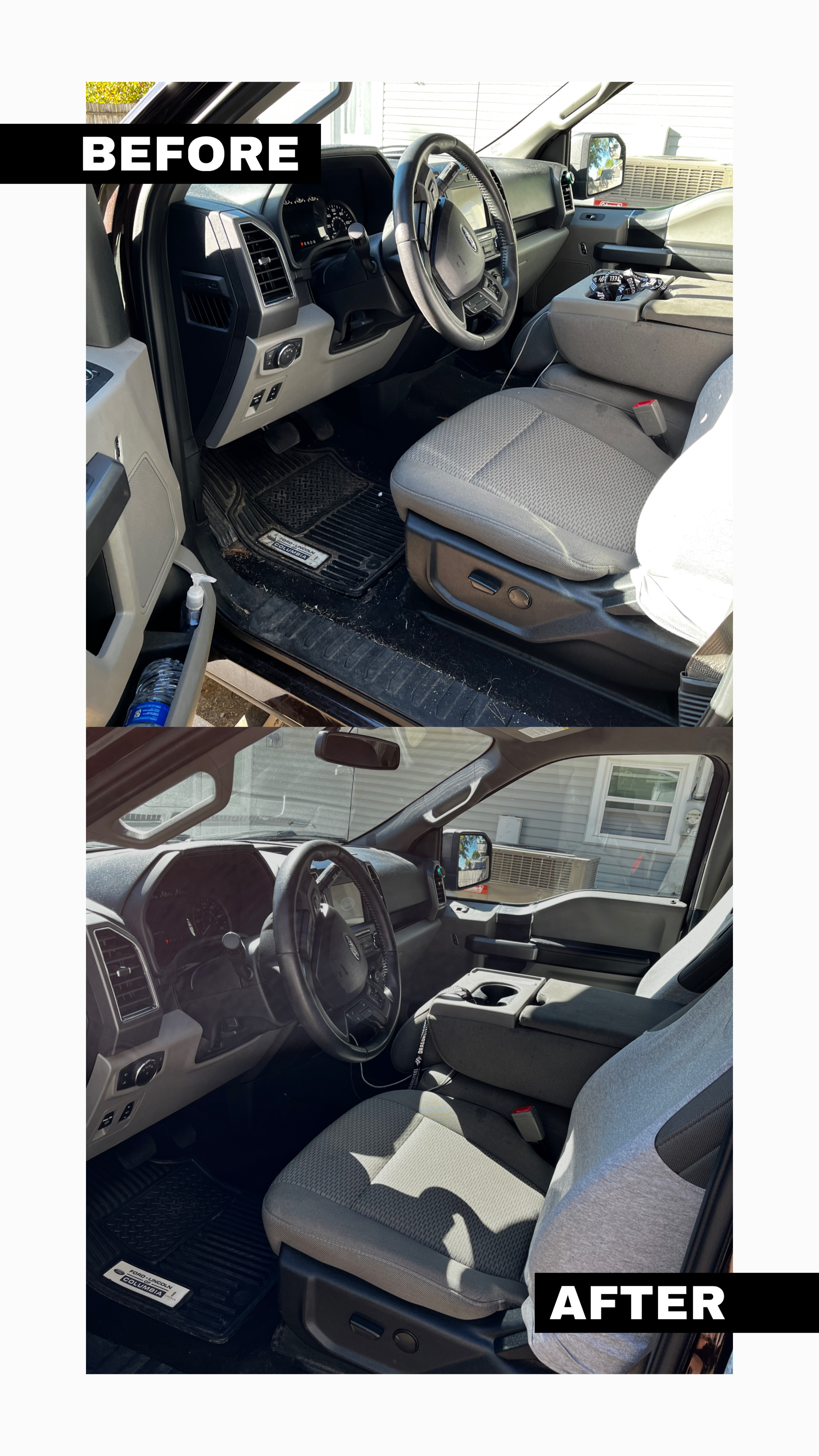 Before/After truck detailing