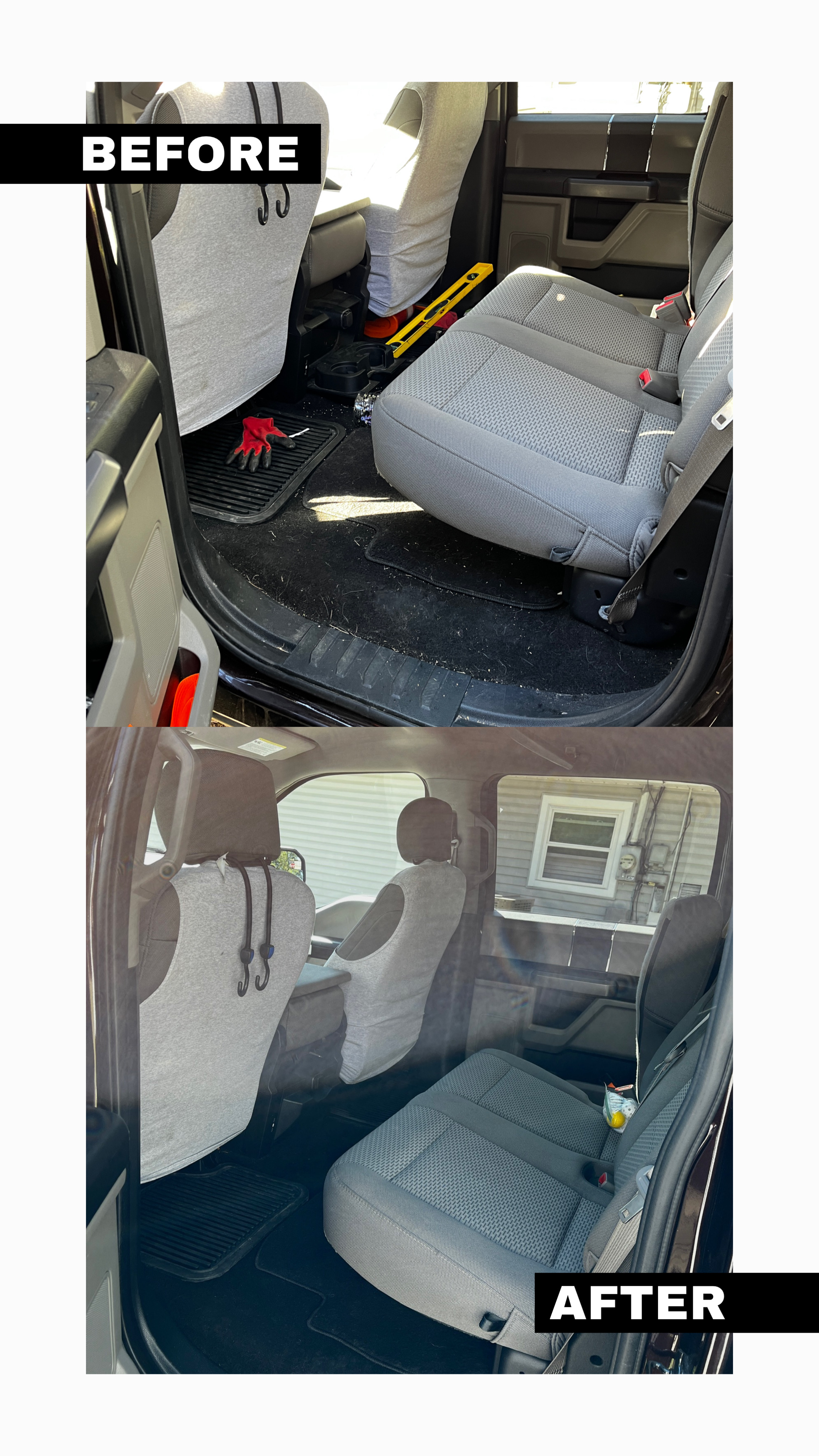Before/After truck detailing